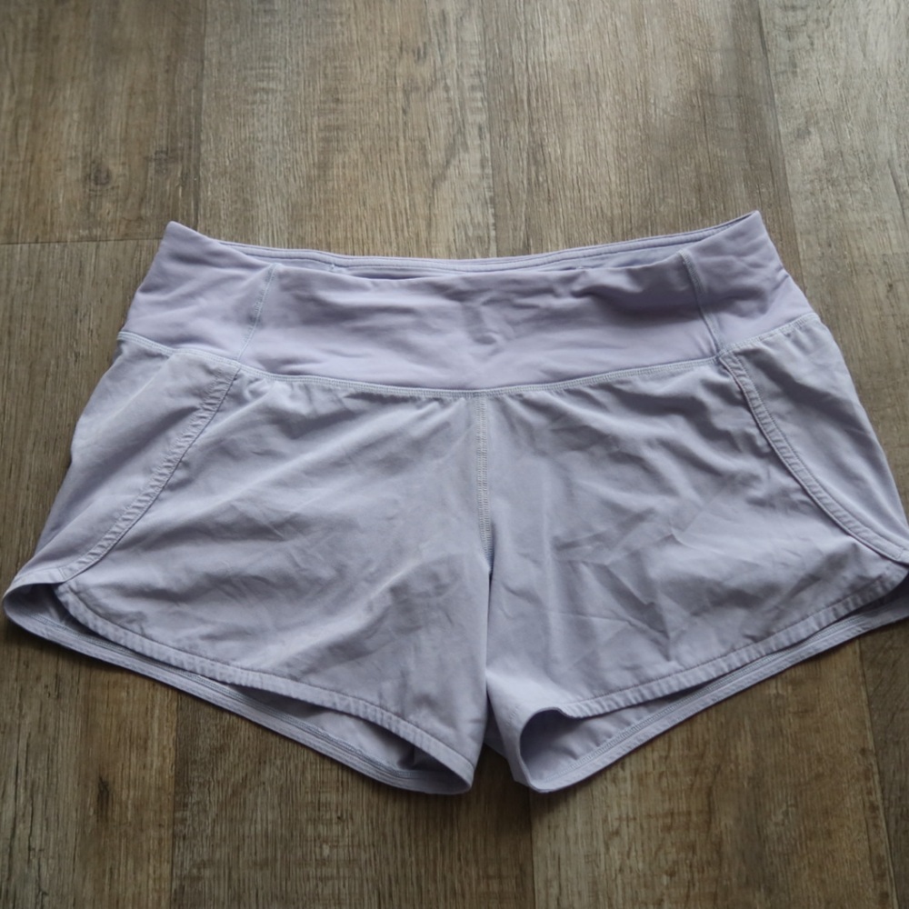 lululemon athletica Light Purple Women Shorts